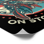 Ist auf gestohlenen Flächen illegal? Poster (Ecke)