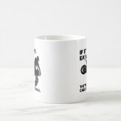 Ist Baseball-lustige Tasse einfach (Mittel)
