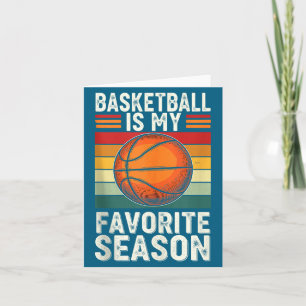 Ist Basketball Lieblingsjahreszeit Tank Top Karte