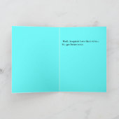 Ist besser als ein Nickerchen andsomeone, mit was Karte (Innenseite)