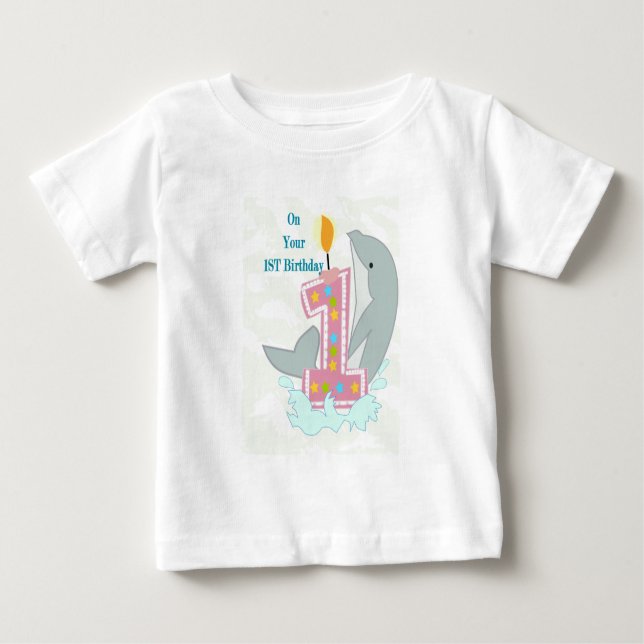 Ist Birthday Baby T - Shirt (Vorderseite)