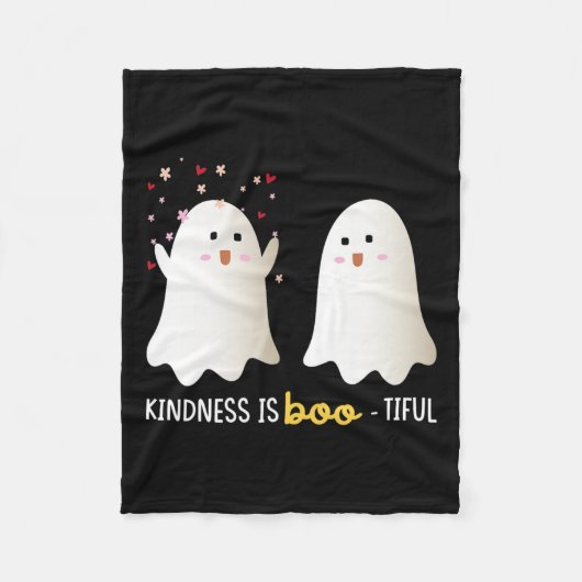 Ist Boo-schöne Lehrer Niedlich Ghost Bootiful Hall Fleecedecke (Vorderseite)
