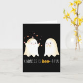 Ist Boo tiful Lehrer Niedlich Ghost Halloween Karte (Gelbe Blume)