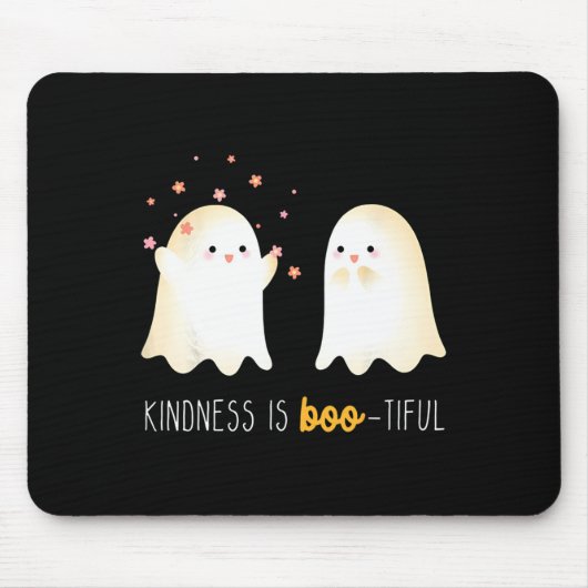 Ist Boo tiful Lehrer Niedlich Ghost Halloween Mousepad (Vorne)