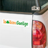 Ist breá liom gaeilge (i-Liebe Iren) Stoßdämpfer Autoaufkleber (Auf Lkw)