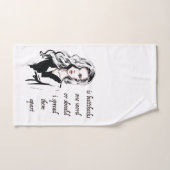 Ist Buttcheeks ein Wort Badhandtuch Set (Handtuch)