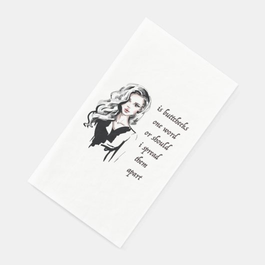 Ist Buttcheeks ein Wort Serviette (Ecke)