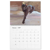 Ist Caturday Kalender täglich (Feb 2027)