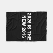 Ist Cool 2016 Geschenk Großer Text Gen Fleecedecke (Vorderseite (Horizontal))