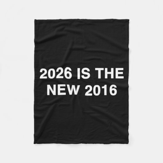 Ist Cool 2016 Geschenk Großer Text Gen Fleecedecke (Vorderseite)