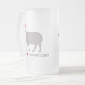 Ist coole Bier-Tasse unterschiedlich Mattglas Bierglas (Vorderseite Links)