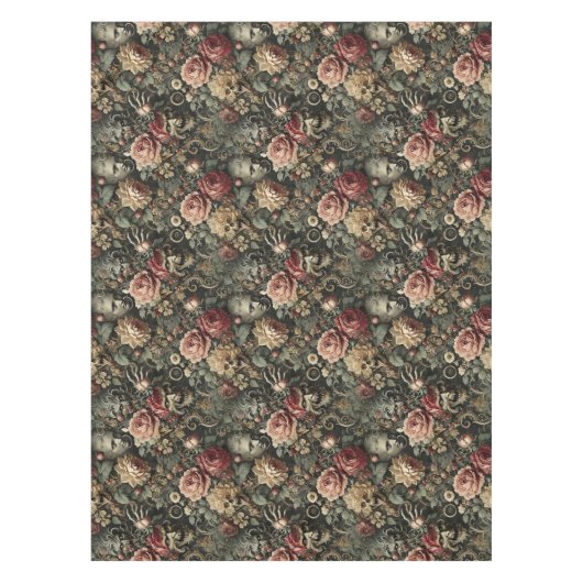 Ist das alles da - gotisch großes Muster? Tischdecke (Vorderseite)