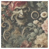 Ist das alles, was es gibt - gotische Dekorelement Stoff (Nahaufnahme)