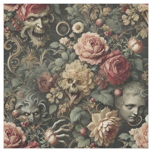 Ist das alles, was es gibt - gotische Dekorelement Stoff (Muster)