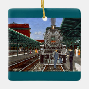"IST DAS DER CHATTANOOGA CHOO CHOO®” von Tom Rock Keramikornament