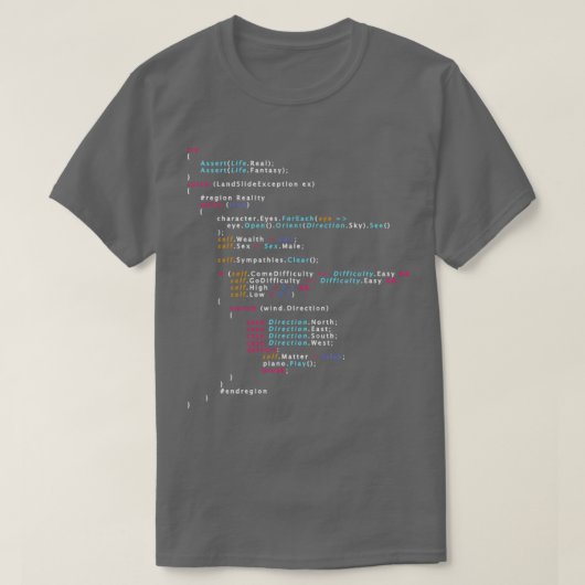 Ist das die eigentliche Programmierfarbe 1 für das T-Shirt (Design vorne)