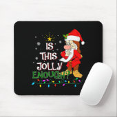 Ist das fröhlich genug Mpy-Elfen-Pyjama-Weihnachts Mousepad (Mit Mouse)
