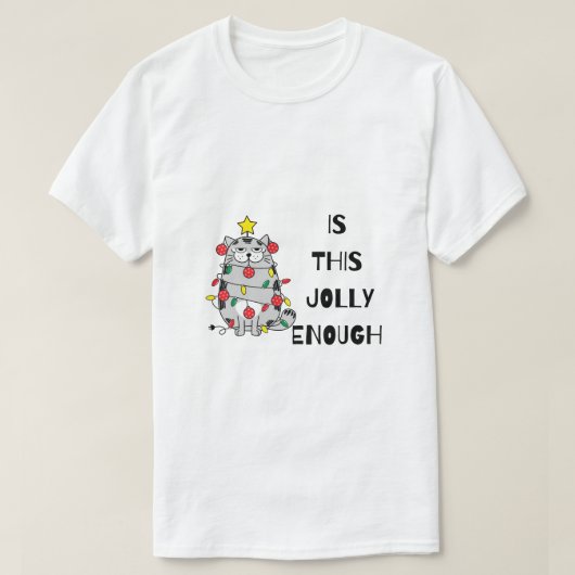 ist das fröhlich genug T-Shirt (Design vorne)