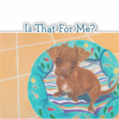 Ist das für mich? aufkleber (Vorderseite)