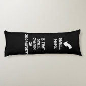 Ist das Geruch Cyanid oder Chloroform Joke Pillow Seitenschläferkissen (Rückseite)