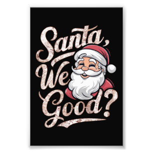 Ist das gut? Kinder Weihnachten Funny Xmas Fotodruck