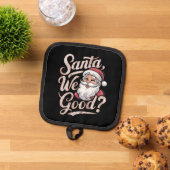 Ist das gut? Kinder Weihnachten Funny Xmas Topflappen (Oben Unten)