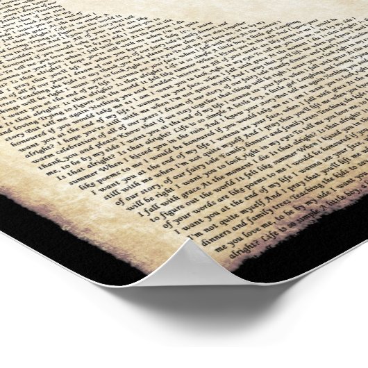 Ist das gut tanzende Song Lyric Print? Poster (Ecke)