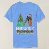 Ist das Jolly genug Santa Airedale Terrier Christ T-Shirt (Design vorne)
