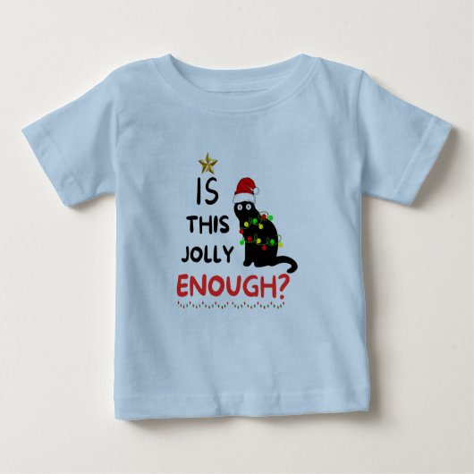 Ist das Jolly genug, Weihnachts-Grinch Baby T-shirt (Vorderseite)