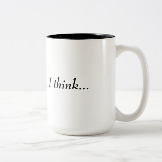 Ist das Kaffee? Zweifarbige Tasse