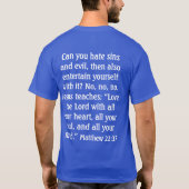 Ist das Leben hart? - Shirt (Rückseite)