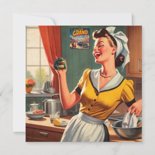 Ist das Leben nicht großartig Mitteilungskarte (Vorderseite)