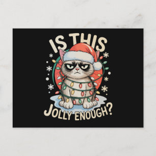 Ist das lustig genug Funny Cat Weihnachten Xmas