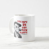 Ist das neue glückliche mürrisch kaffeetasse (Vorderseite Links)