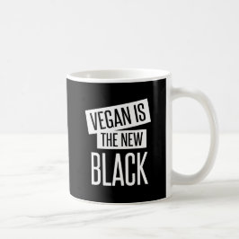 ist das neue Schwarze vegan Kaffeetasse