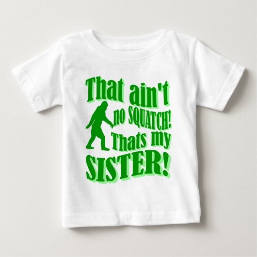 Ist das nicht meine Schwester Baby T-shirt (Vorderseite)