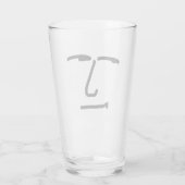 IST DAS SO Glas Tumbler (Rückseite)