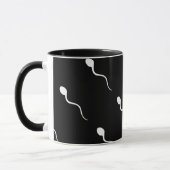 Ist das Sperma auf meiner Tasse? Tasse (Links)