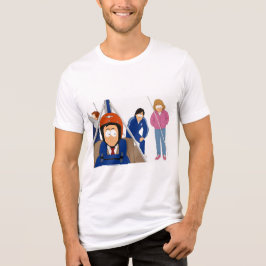 "Ist das unser Autotelefon, das ich hören kann?" Tri-Blend Shirt