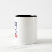 Ist das wahr oder haben Sie es auf Imitate News ge Zweifarbige Tasse (Mittel)