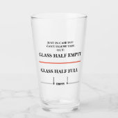 Ist dein Glas halb leer oder halb voll? (Vorderseite)