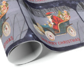 Ist der Autofahrer zu Ihrem städtischen Umschlagpa Geschenkpapier (Rolleneckpunkt)