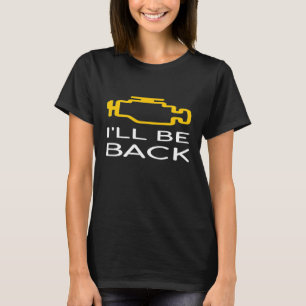 Ist der Motor des hinteren Karos leicht beschädigt T-Shirt
