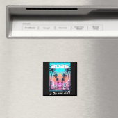 Ist die 2016 Retro Synthwave Auto-Ästhetik Magnet (In Situ (Geschirrspüler))