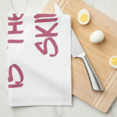 Ist die neue dünne motivierend Workout-Turnhalle Geschirrtuch (Viertel Falte)