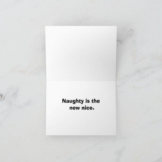 Ist die neue nette Karte frech (Innenseite)