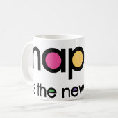 Ist die neue schwarze Tasse glücklich (Vorderseite Links)
