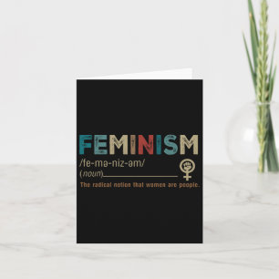 Ist die radikale Vorstellung, dass Frauen Menschen Karte