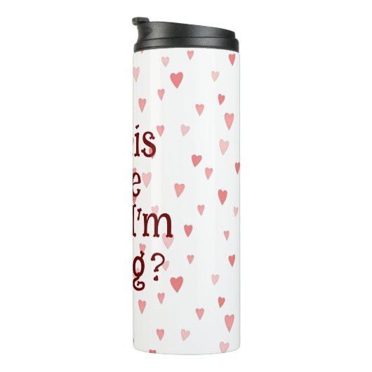 Ist diese Liebe, dass ich Gefühl bin? Thermobecher Thermosbecher (Nach rechts gedreht)