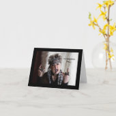 Ist diese Liebe in der Luft ... oder Speck Valenti Karte (Gelbe Blume)